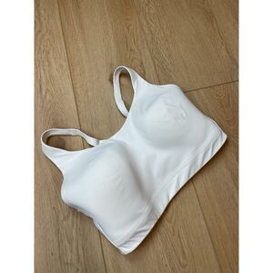 Athleta White Advanced High impact Wireless Sports Bra - Women's Size 38DD